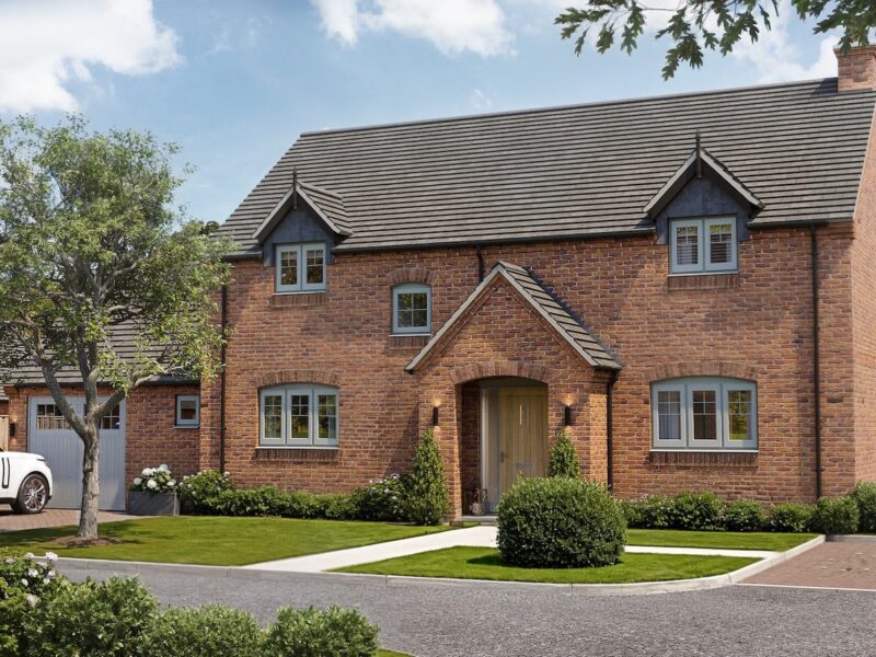 Cherry Lane Gardens off Jarvis Street, Eckington, Worcestershire